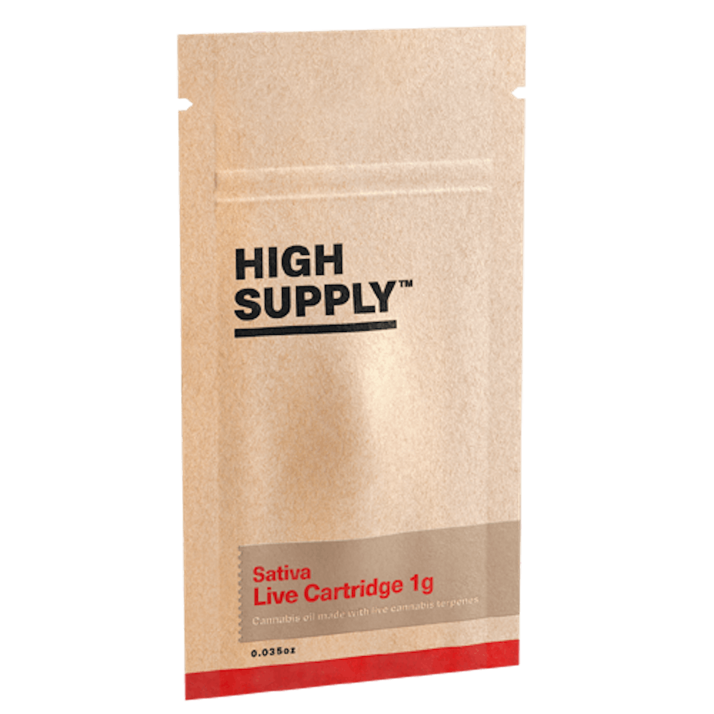 High Supply - Double Rainbow 1g Live Resin Vape Cart - 1