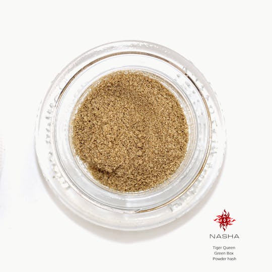 NASHA - Tiger Queen Green Powder Hash - 1