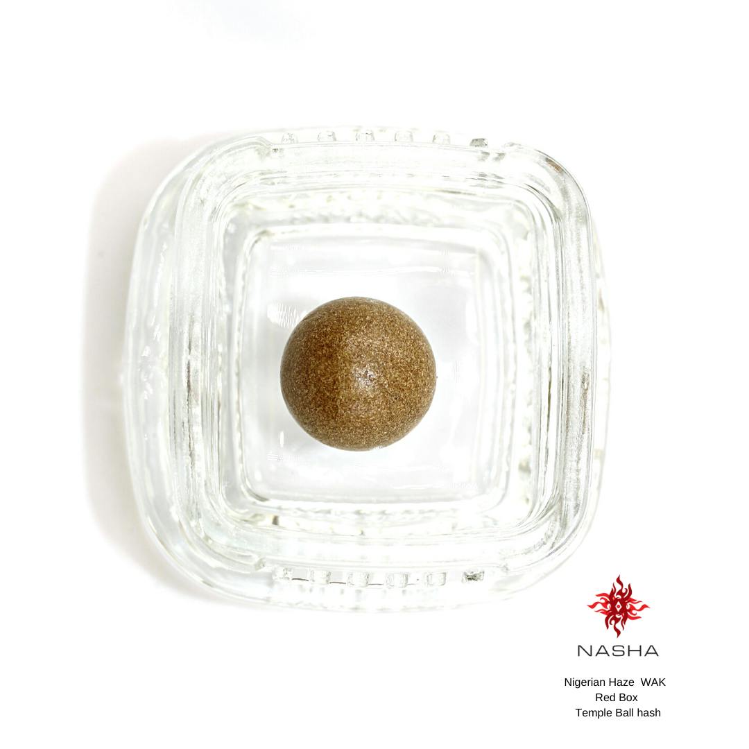 NASHA - Nigerian Haze WAK Red Temple Ball Hash (AlpenGlow) - 1