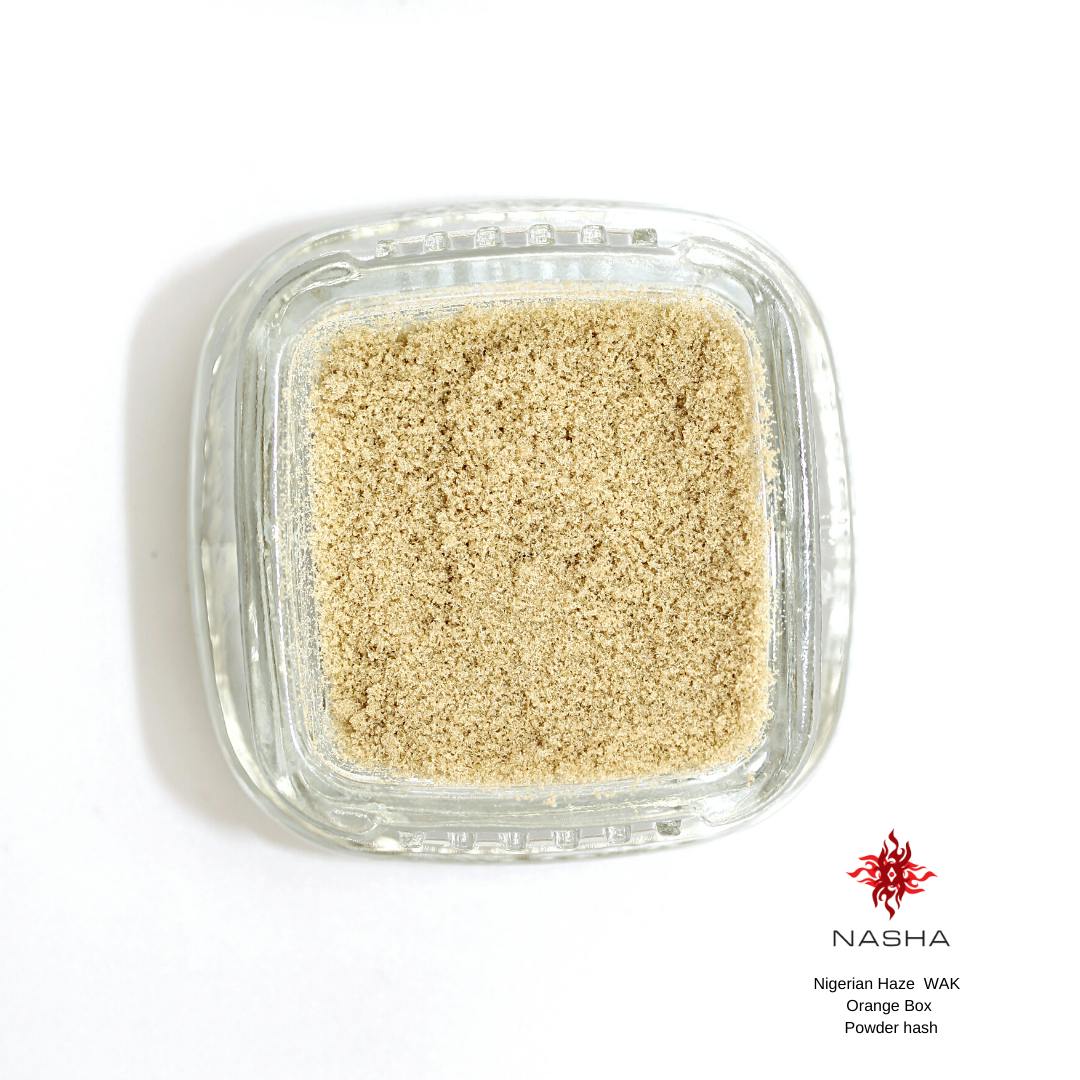 NASHA - Nigerian Haze WAK Orange Powder Hash (AlpenGlow) - 1