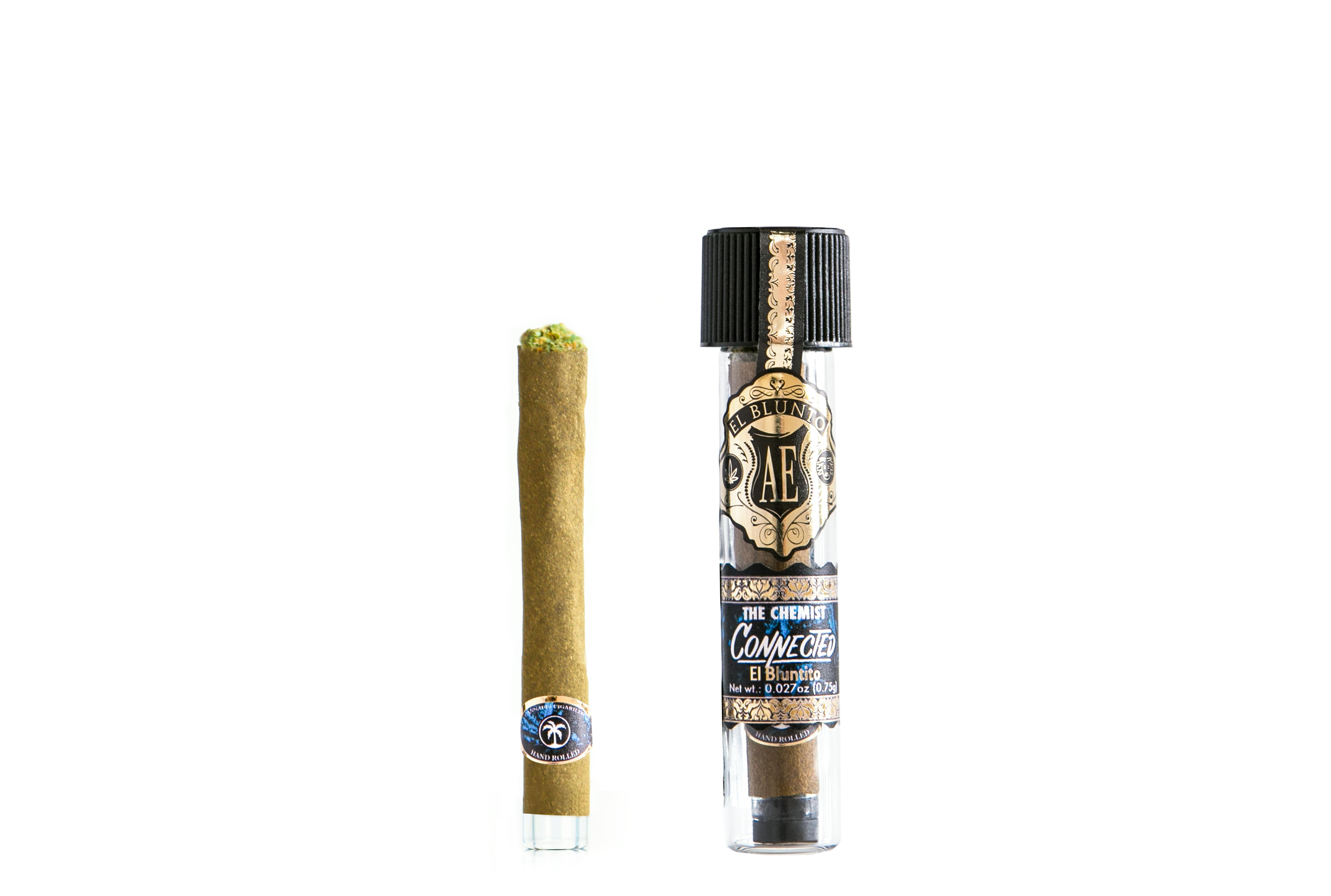El Blunto by Albert Einstone's - El Bluntito x Connected - The Chemist - .75G Cigarillo [Mini Blunt] - 1