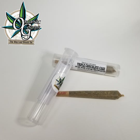 Organic Goods - Triple Chocolate Cake Pre-Roll - 1