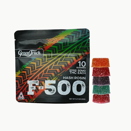 Green Truck - Green Truck - F-500 Hash Rosin Gummies - 1