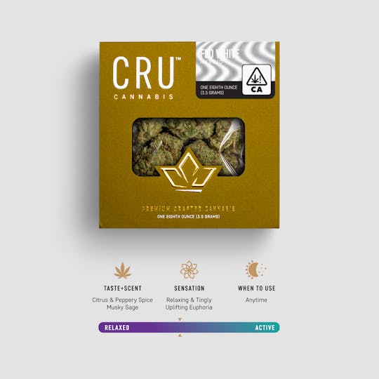 CRU Cannabis - Flo White (3.5 Grams) - 1