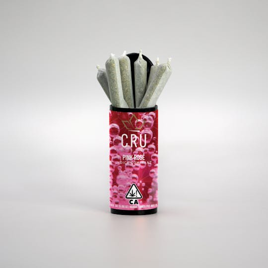 CRU Cannabis - Pink Rosé (0.5G Pre-Roll 6 pack) - 1