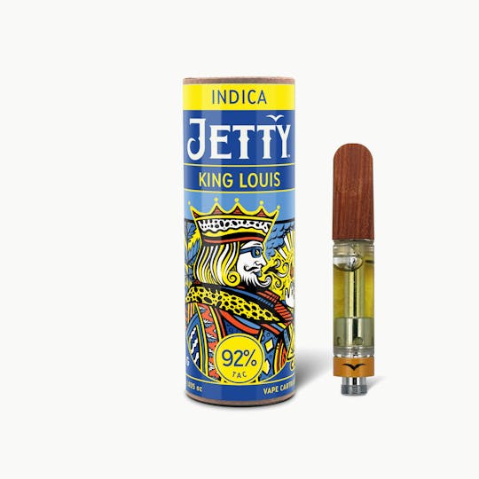 Jetty Extracts - Jetty Cartridge High THC 1g King Louis - 1