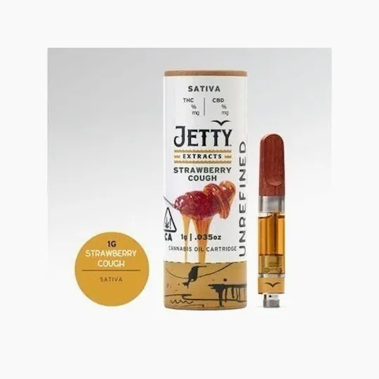 Jetty Extracts - Strawberry Cough | Live Resin Cartridge | 1g - 1