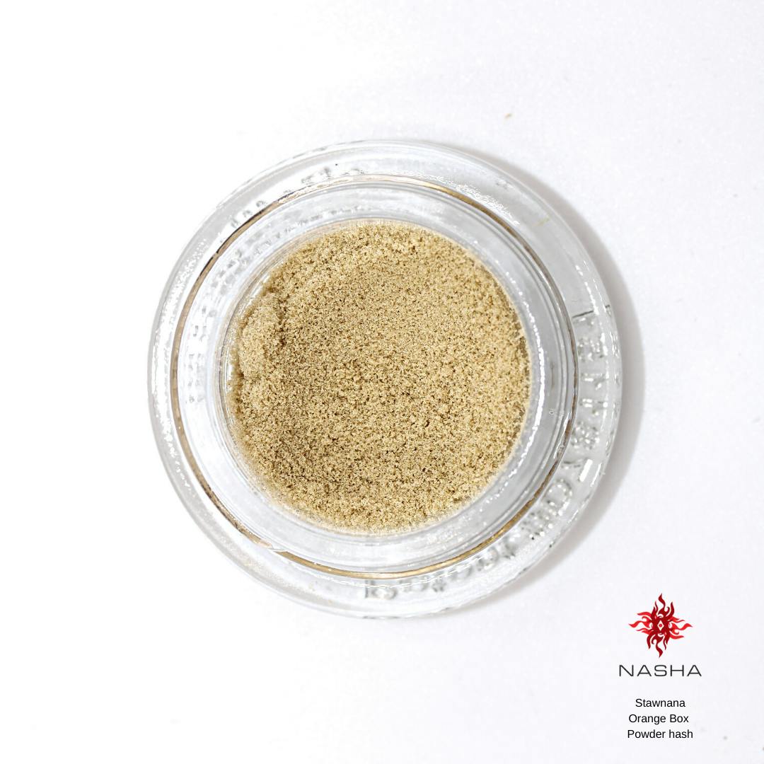 NASHA - Strawnana Orange Powder Hash - 1