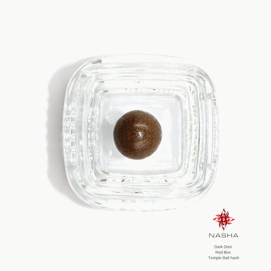 NASHA - Dark Dosi by LitHouse Red Temple Ball Hash - 1
