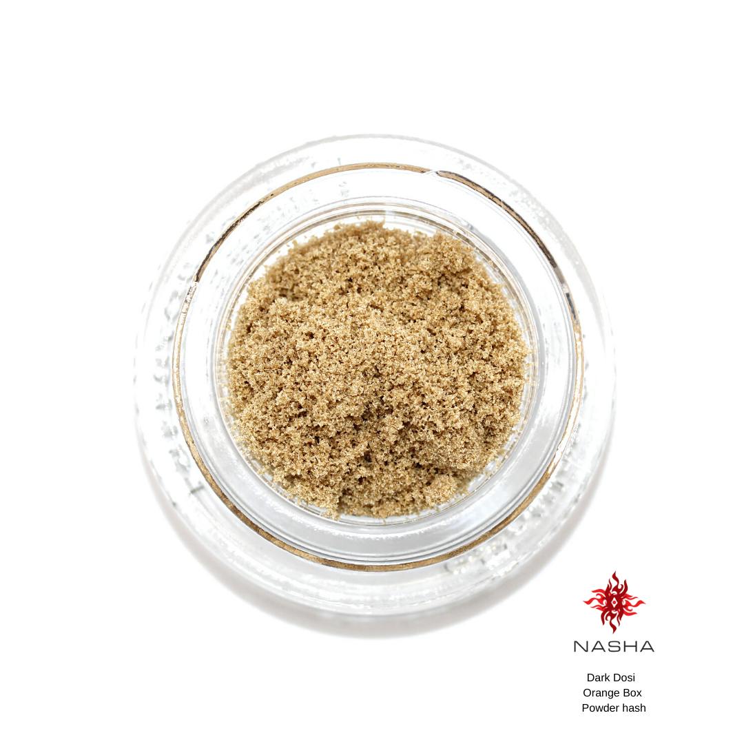 NASHA - Dark Dosi Orange Powder Hash - 1