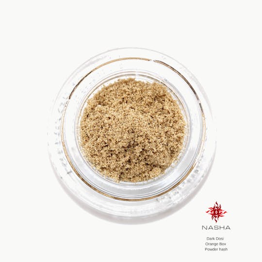 NASHA - Dark Dosi Orange Powder Hash - 1
