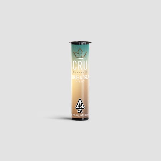 CRU Cannabis - Cookies & Cream (0.5G Pre-Roll) - 1