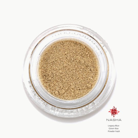 NASHA - Legacy Blue Green Powder Hash - 1