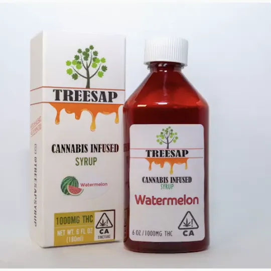 Treesap - OK - Watermelon Syrup | Mix-ins | 1000mg | 6 fl oz - 1
