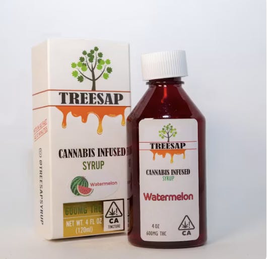 Treesap - OK - Watermelon Syrup | Mix-ins | 600mg | 4 fl oz - 1