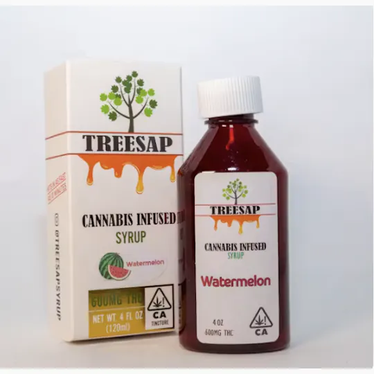 Treesap - OK - Watermelon Syrup | Mix-ins | 600mg | 4 fl oz - 1
