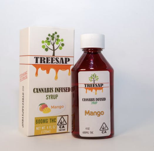 Treesap - OK - Mango Syrup | Mix-ins | 600mg | 4 fl oz - 1