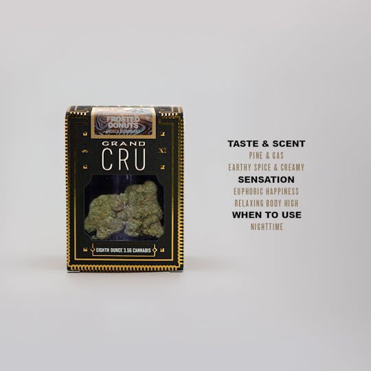 CRU Cannabis - Frosted Donuts : Grand CRU (3.5 Grams) - 1