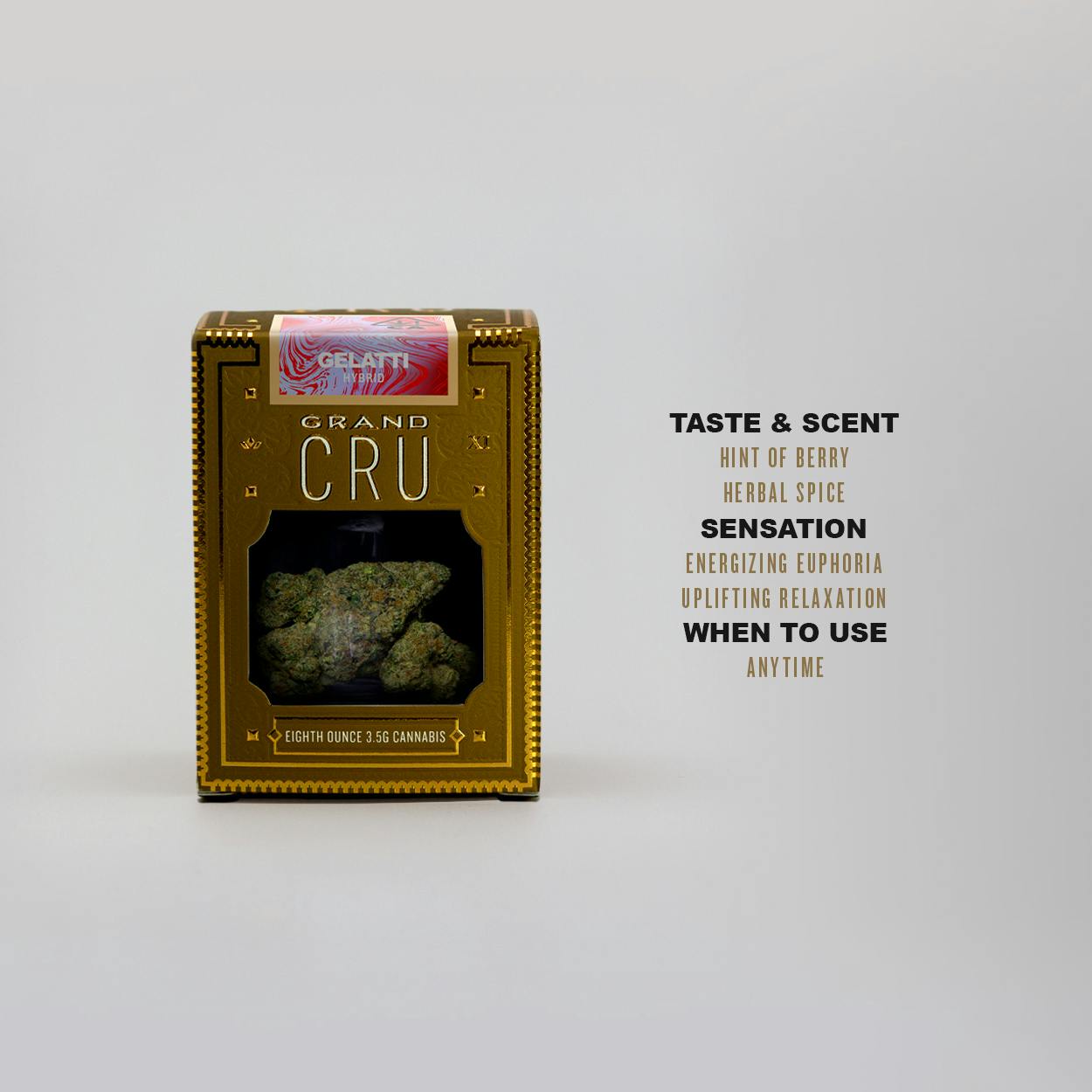 CRU Cannabis - Gelatti : Grand CRU (3.5 Grams) - 1