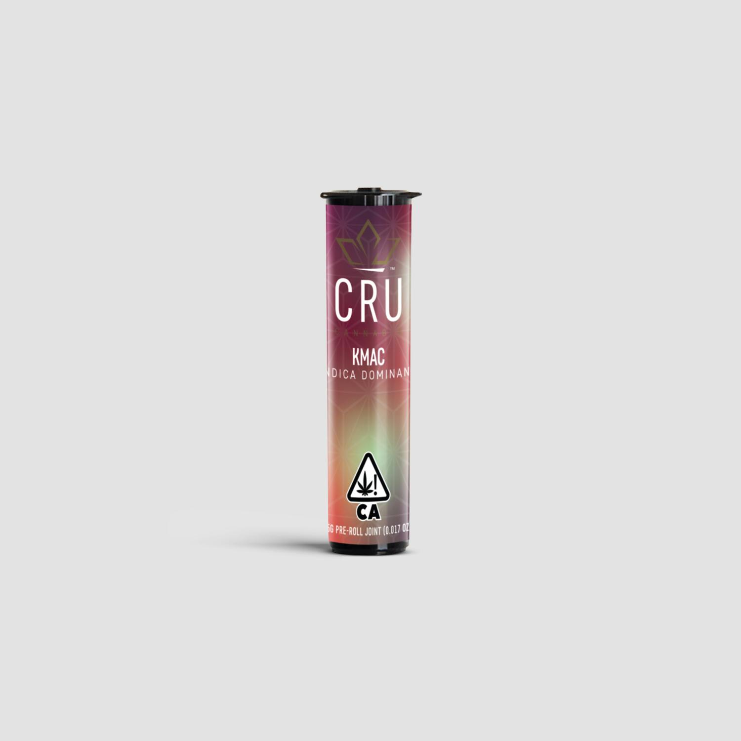 CRU Cannabis - KMAC (0.5G Pre-Roll) - 1