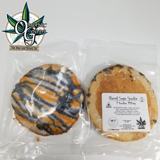 Organic Goods - 100mg Glazed Sugar Spookie Cookie - 1
