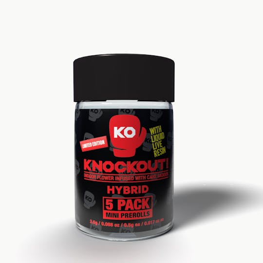 Knockout Sticks - Hybrid Liquid Live Resin infused Knockout Mini 5-pack - 1