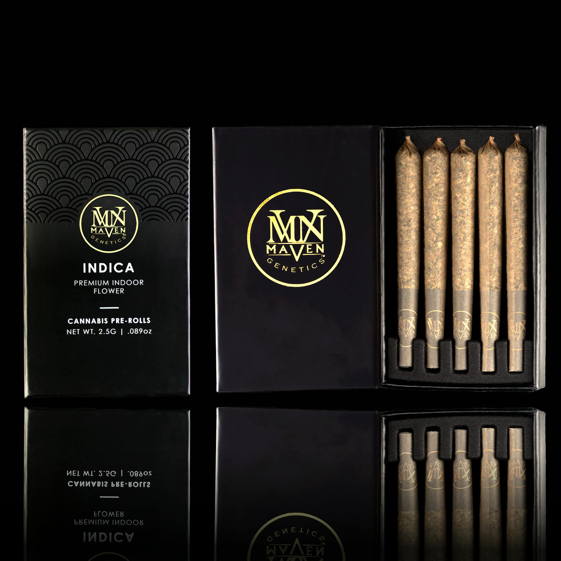 Maven Genetics - Blue Lotus Pre-Roll 5-Pack [2.5g] - 1