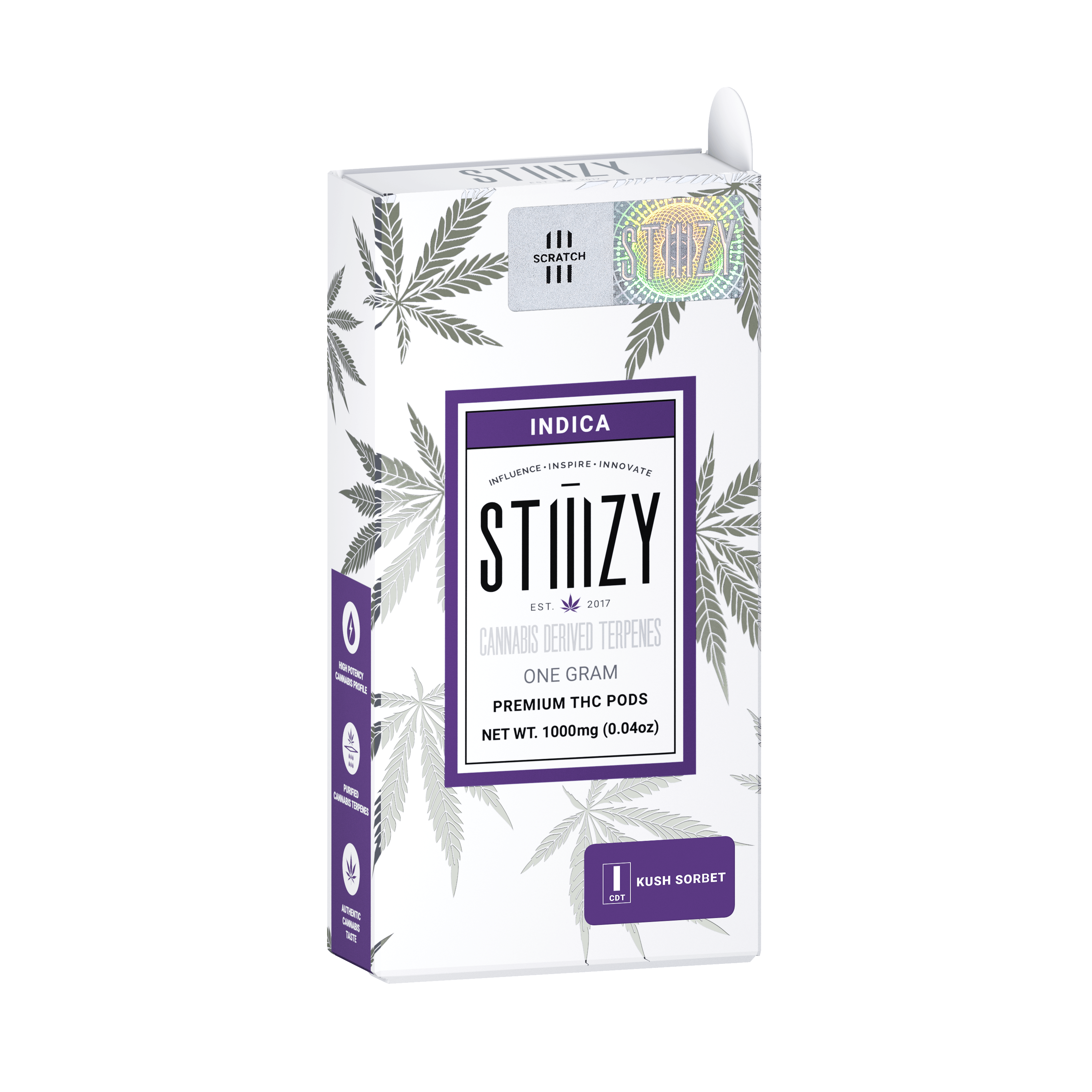 STIIIZY - Vape Cartridge - KUSH SORBET 1G CDT Pod - STIIIZY - 1