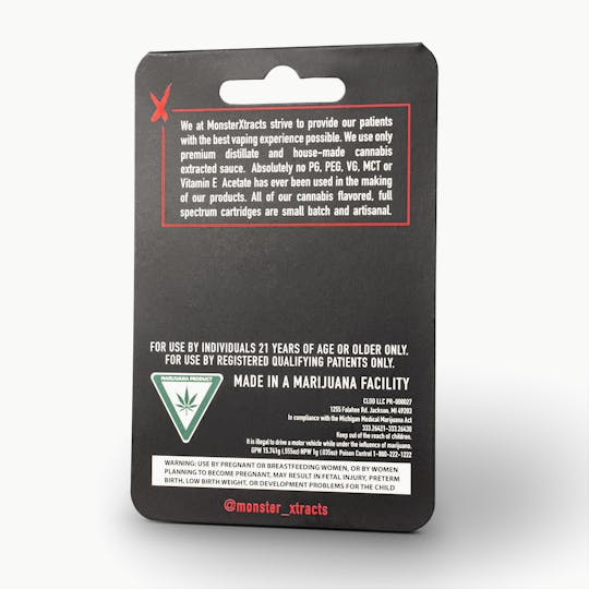 Monster Xtracts - Little Diamond .5G Dart Pod - 1