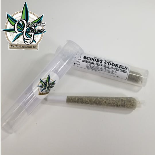 Organic Goods - Scooby Cookies Pre-Rolls - 1