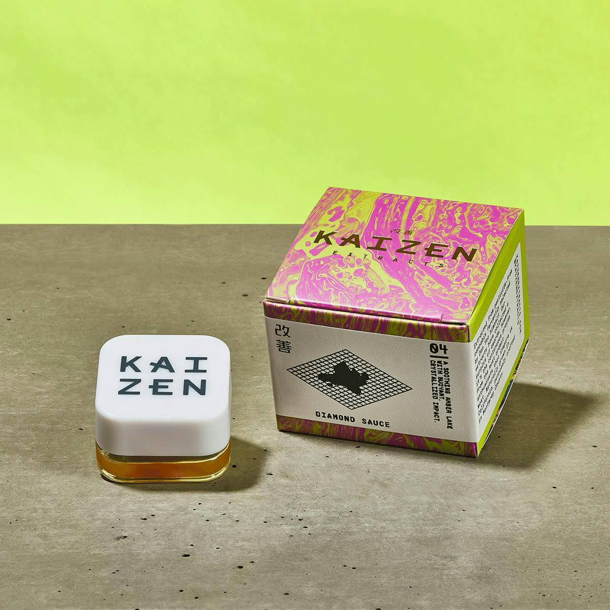 Kaizen Extracts - Kaizen Extracts | Lemon Kush | Live Resin Diamond Sauce | 1g - 1