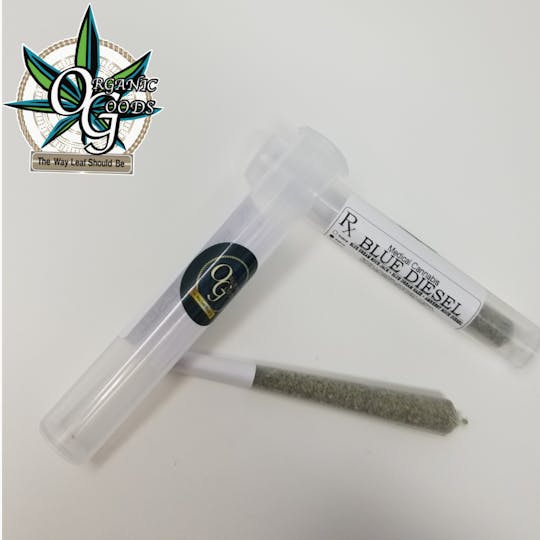 Organic Goods - Blue Diesel Pre-Roll - 1