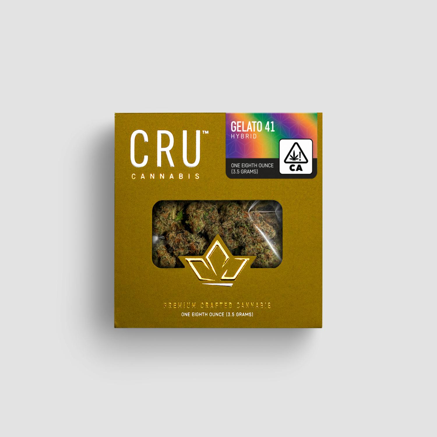 CRU Cannabis - Gelato 41 (3.5 Grams) - 1