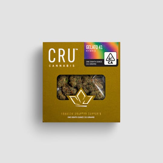 CRU Cannabis - Gelato 41 (3.5 Grams) - 1