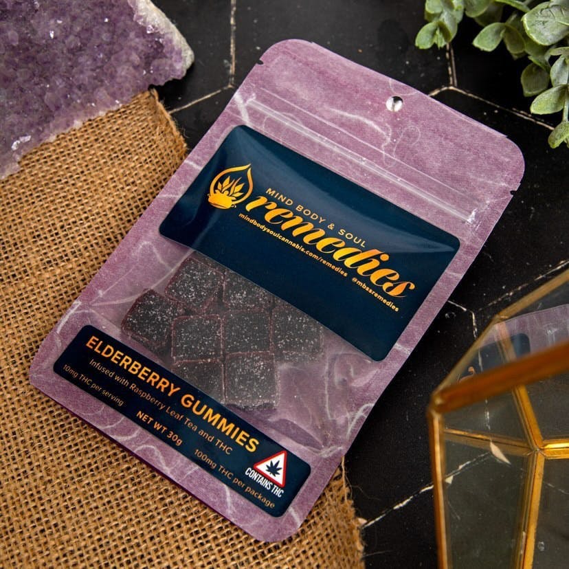 Mind Body & Soul Support - Remedies 100mg Elderberry Gummies - 1