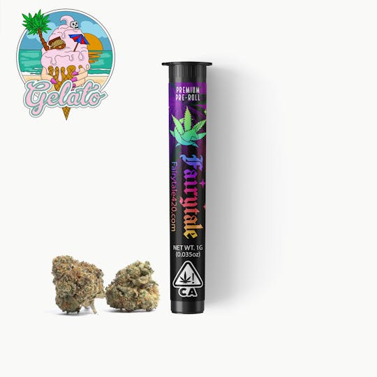 Fairytale - FAIRYTALE | 1 Gram Indoor Pre-roll "Gelato" (HYBRID) 26.86% THC - 1