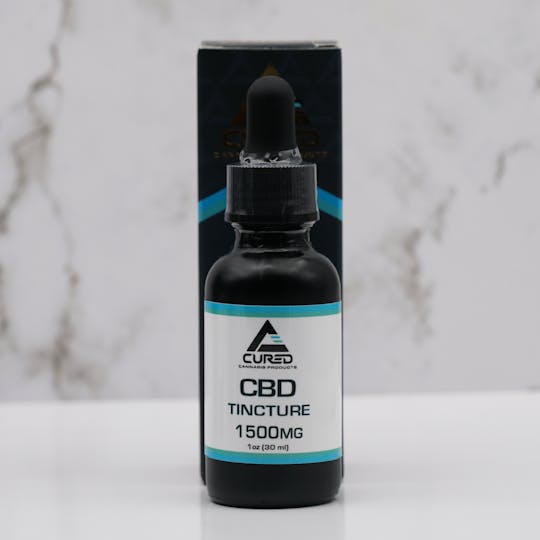 Cured - 1,500mg CBD Isolate Tincture - 1