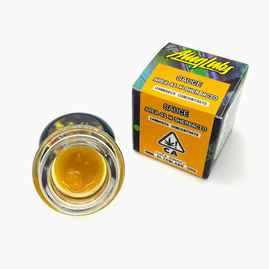 Alien Labs - Area 41 x Sherbacio | Live Sauce | 1g - 1