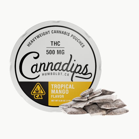 Cannadips - Cannadips-Heavyweight 500mg THC- Tropical Mango - 1