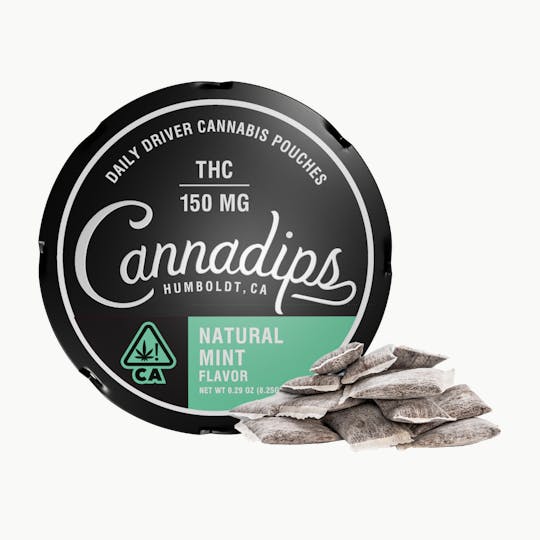 Cannadips - Cannadips- Daily Driver 150mg THC- Natural Mint - 1