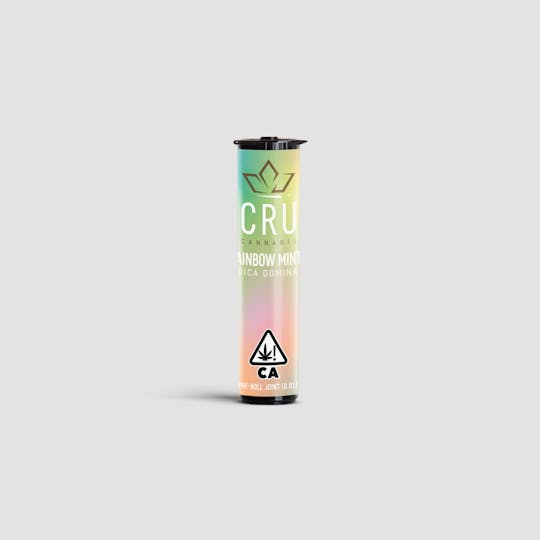 CRU Cannabis - Rainbow Mints (0.5G Pre-Roll) - 1