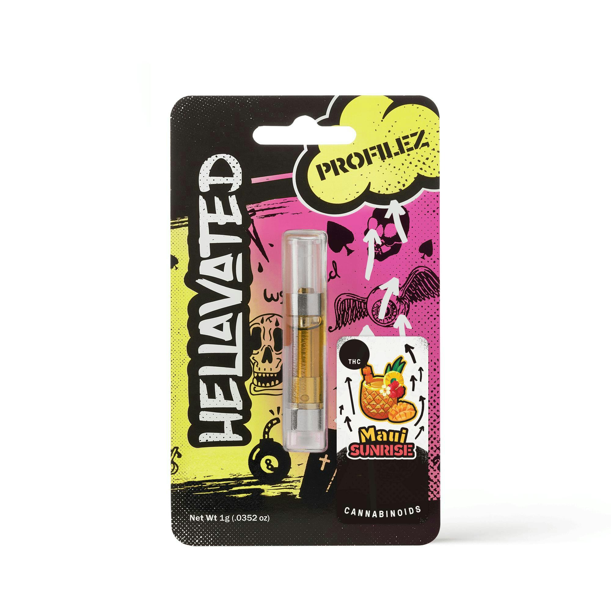 Hellavated - Maui Sunrise Profilez Cartridge 1g - 1