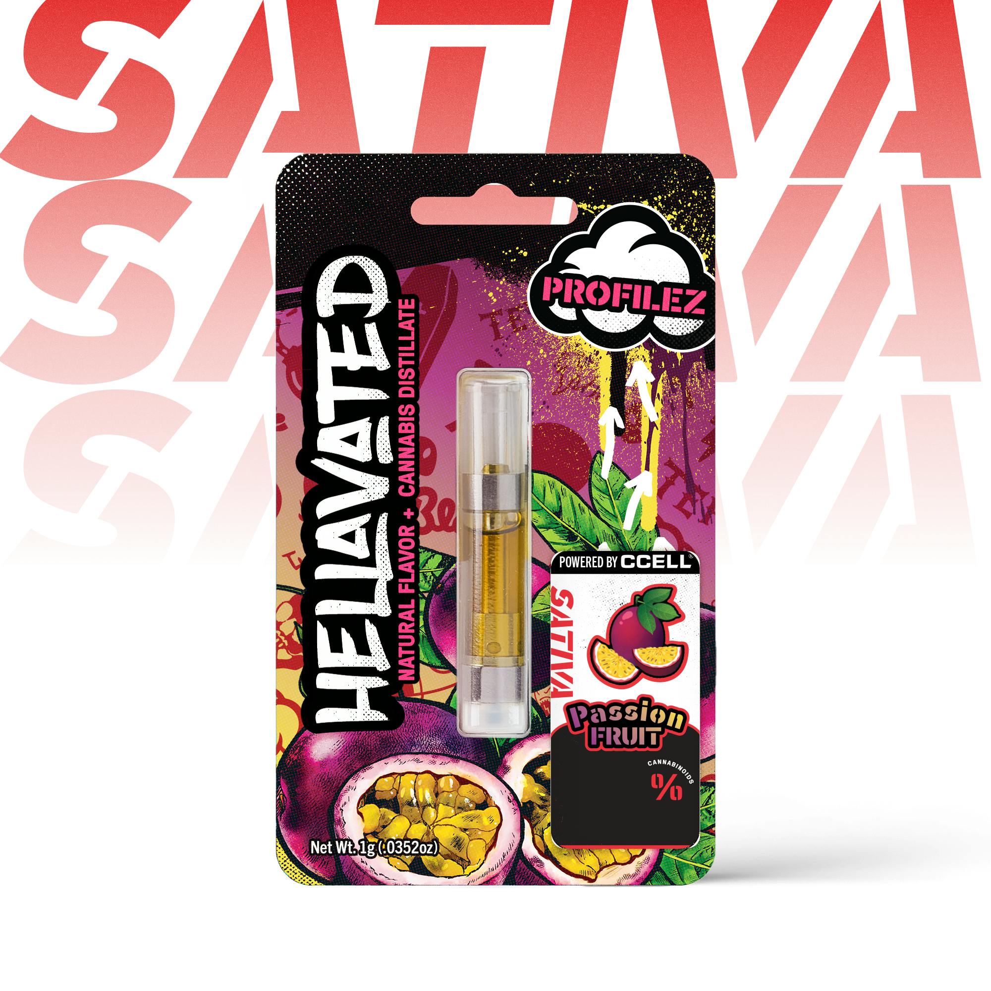 Hellavated - Passion Fruit Profilez Cartridge 1g - 1