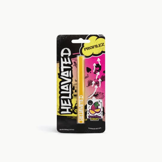 Hellavated - Passion Fruit Profilez All In One 500mg - 1