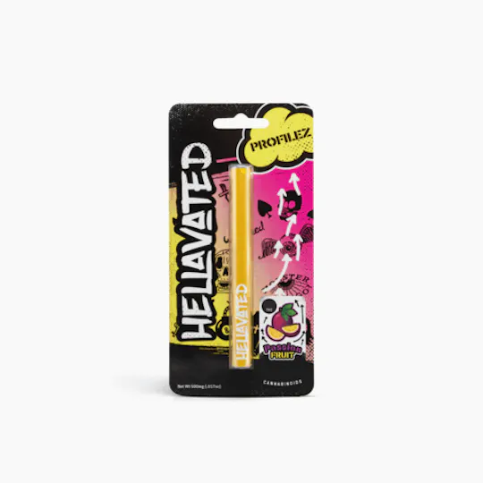 Hellavated - Passion Fruit Profilez All In One 500mg - 1