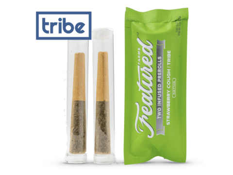ROVE - Featured Farms | Infused Prerolls 2pk | Strawberry Cough - S | 1.0g - 1