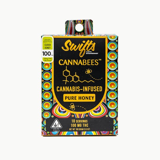 Swifts Edibles - Swifts Cannabees Pure Honey - 100MG - 1