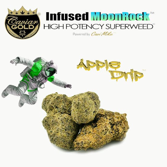 Caviar Gold - Moon Rocks | Infused Flower | Apple Drip | 3.5g - 1