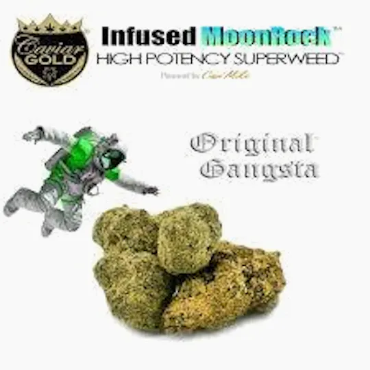 Caviar Gold - Moon Rocks | Infused Flower | Original Gangsta | 3.5g - 1