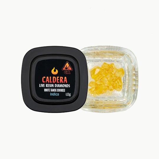 Caldera - White Tahoe Cookies Live Resin Diamonds - 1